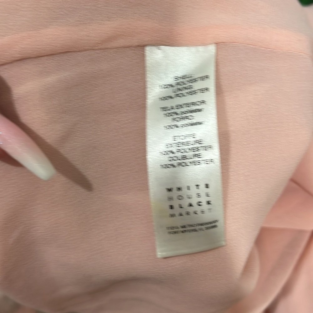 WHBM Pink Ruffle Tank Top - Picture 5 of 6